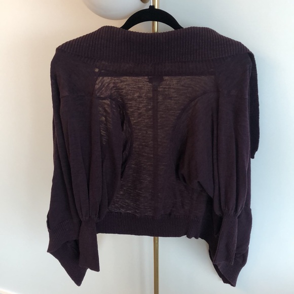 Aritzia Wilfred Purple Cardigan - Picture 4 of 5